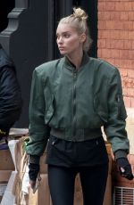 ELSA HOSK Out and About in New York 11/06/2017