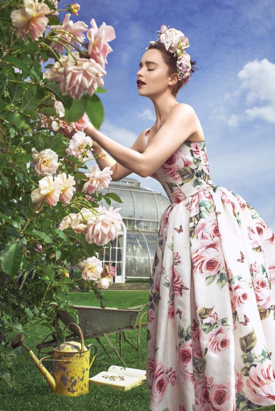 EMILIA CLARKE for Harper