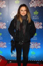 EMILY ATACK at Winter Wonderland at Hyde Park in London 11/16/2017