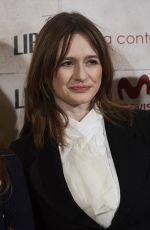 EMILY MORTIMER at The Bookshop Photo Call in Madrid 08/11/2017