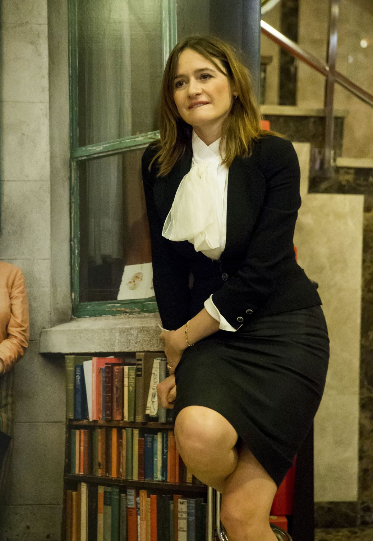 Emily Mortimer At The Bookshop Photo Call In Madrid 08112017 Hawtcelebs 