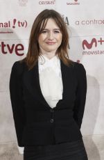 EMILY MORTIMER at The Bookshop Photo Call in Madrid 08/11/2017