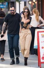 EMILY RATAJKOWSKI Out with a Friend in New York 10/27/2017