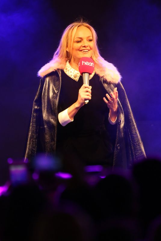 EMMA BUNTON at Christmas Lights Are Switched on in Regent Street in London 11/16/2017