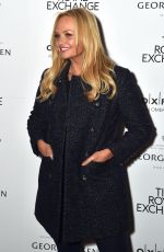 EMMA BUNTON Switches On the Lights at Royal Exchange Christmas Tree in London 11/22/2017