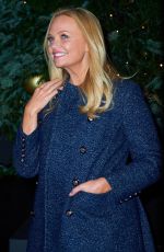 EMMA BUNTON Switches On the Lights at Royal Exchange Christmas Tree in London 11/22/2017