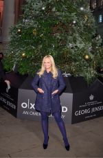 EMMA BUNTON Switches On the Lights at Royal Exchange Christmas Tree in London 11/22/2017