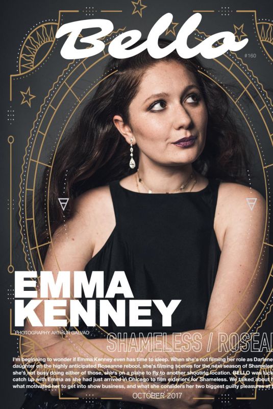 EMMA KENNEY in Bello Magazine, October 2017