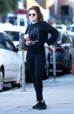 EMMA KENNEY Shopping at Crystalarium in West Hollywood 11/05/2017