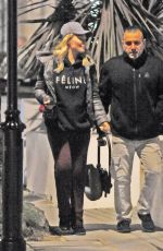 EMMA RIGBY Out and About in London 11/23/2017