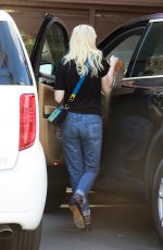 EMMA ROBERTS Out Shopping in Studio City 11/09/2017