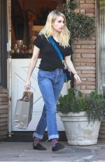 EMMA ROBERTS Out Shopping in Studio City 11/09/2017
