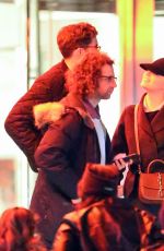 EMMA STONE and Dave McCary Out in New York 11/28/2017