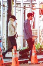 EMMA STONE and Dave MCcary Out to Celebrate Emma