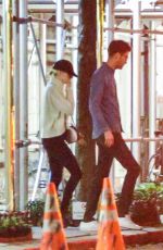 EMMA STONE and Dave MCcary Out to Celebrate Emma
