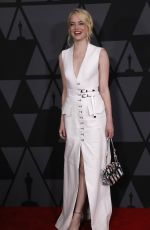 EMMA STONE at AMPAS 9th Annual Governors Awards in Hollywood 11/11/2017