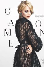 EMMA STONE in Marie Claire Magazine, December 2017