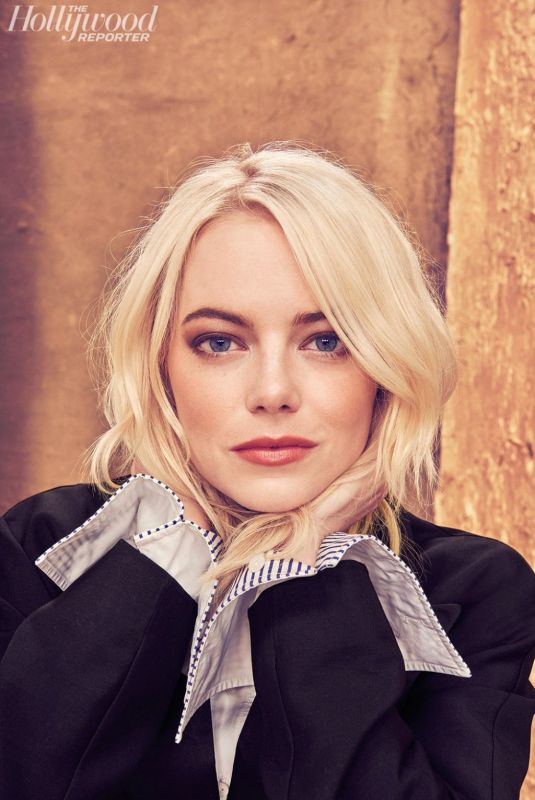EMMA STONE in The Hollywood Reporter Roundtable, November Issue 2017