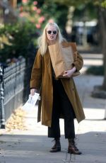 EMMA STONE on the Set of Maniac in New York 11/10/2017