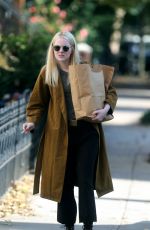EMMA STONE on the Set of Maniac in New York 11/10/2017