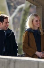 EMMA STONE on the Set of Maniac in New York 11/15/2017