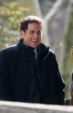 EMMA STONE on the Set of Maniac in New York 11/15/2017