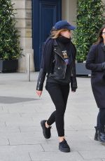 EMMA WATSON Out and About in Paris 11/23/2017