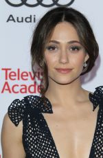 EMMY ROSSUM at Television Academy Hall of Fame Induction in Los Angeles 11/15/2017