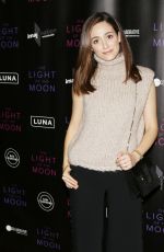 EMMY ROSSUM at The Light of the Moon Special Screening in Los Angeles 11/16/2017