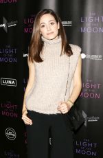 EMMY ROSSUM at The Light of the Moon Special Screening in Los Angeles 11/16/2017