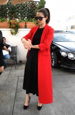 EMMY ROSSUM Out for Lunch at Il Pastaio in Beverly Hills 11/16/2017