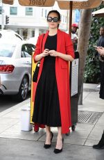 EMMY ROSSUM Out for Lunch at Il Pastaio in Beverly Hills 11/16/2017