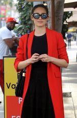EMMY ROSSUM Out for Lunch at Il Pastaio in Beverly Hills 11/16/2017