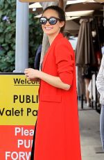 EMMY ROSSUM Out for Lunch at Il Pastaio in Beverly Hills 11/16/2017