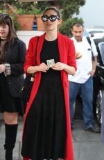 EMMY ROSSUM Out for Lunch at Il Pastaio in Beverly Hills 11/16/2017