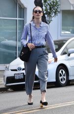 EMMY ROSSUM Out Shopping in Beverly Hills 11/08/2017