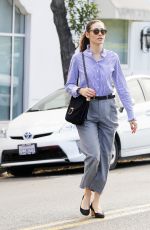 EMMY ROSSUM Out Shopping in Beverly Hills 11/08/2017