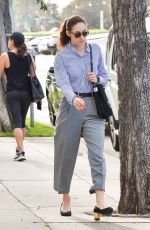 EMMY ROSSUM Out Shopping in Beverly Hills 11/08/2017