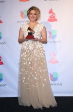 ERIKA ENDER at Latin Grammy Awards 2017 in Las Vegas 11/16/2017