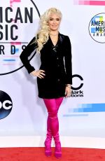 ERIKA JAYNE at American Music Awards 2017 at Microsoft Theater in Los Angeles 11/19/2017