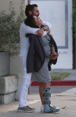 EVA LONGORIA and Jose Baston Out in West Hollywood 11/04/2017