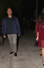 FAMKE JANSSEN at Matsuhisa Restaurant in Los Angeles 11/14/2017