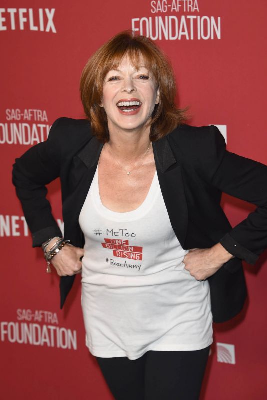 FRANCES FISHER at Sag-Aftra Foundation Patron of the Artists Awards in Beverly Hills 11/09/2017