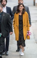 FRANKIE SHAW Arrives at Jimmy Kimmel Live in Los Angeles 11/16/2017