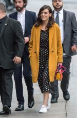FRANKIE SHAW Arrives at Jimmy Kimmel Live in Los Angeles 11/16/2017