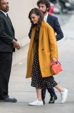 FRANKIE SHAW Arrives at Jimmy Kimmel Live in Los Angeles 11/16/2017