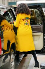GABRIELLE UNION Out and About in New York 11/14/2017