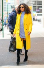 GABRIELLE UNION Out and About in New York 11/14/2017