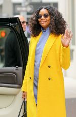 GABRIELLE UNION Out and About in New York 11/14/2017