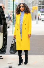 GABRIELLE UNION Out and About in New York 11/14/2017